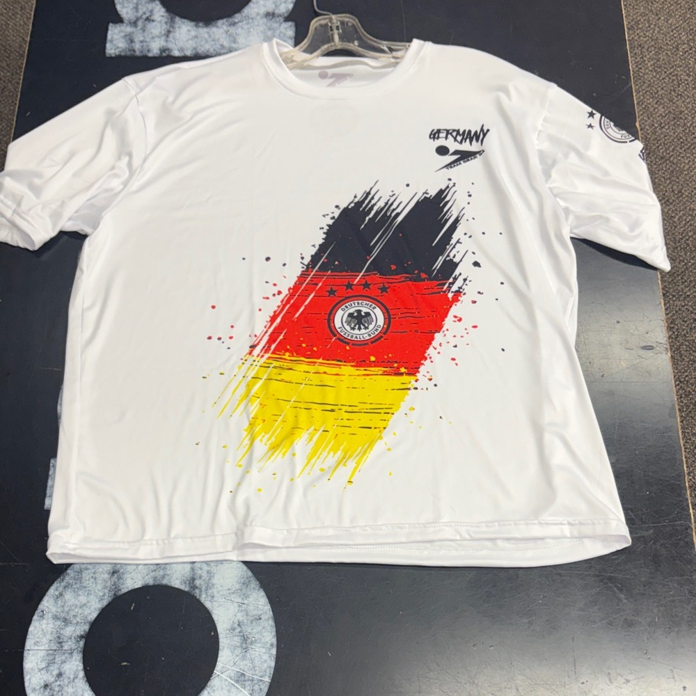 White Germany Graphic T-Shirt